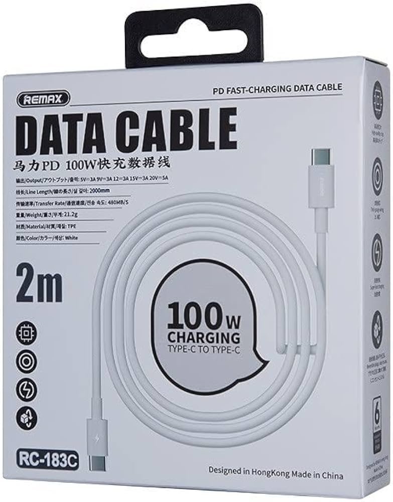 Remax USB-C to C 2m Remax USB-C to C 2m